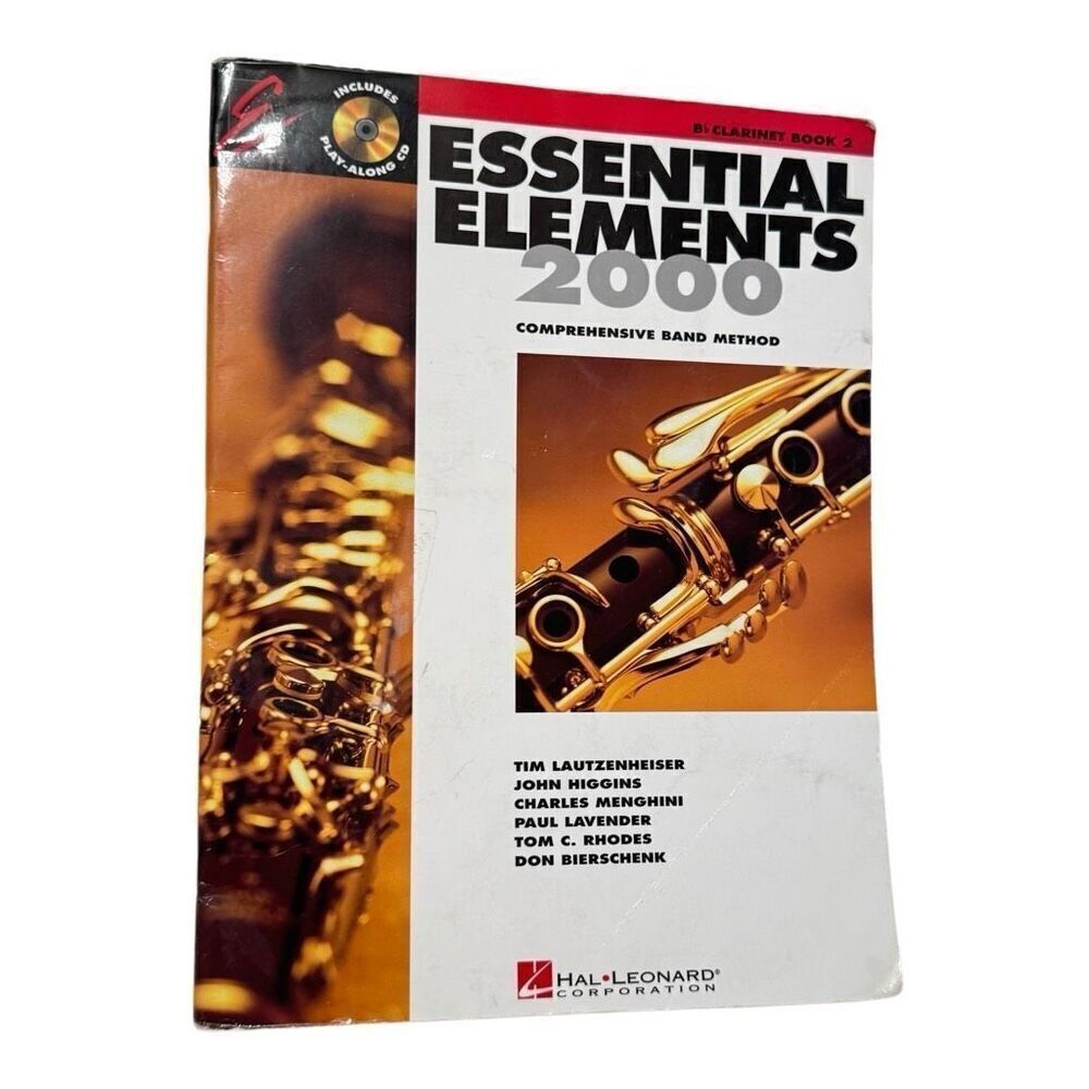 Clarinet Essential Elements 2000 Songbook Vintage 2000 with CD